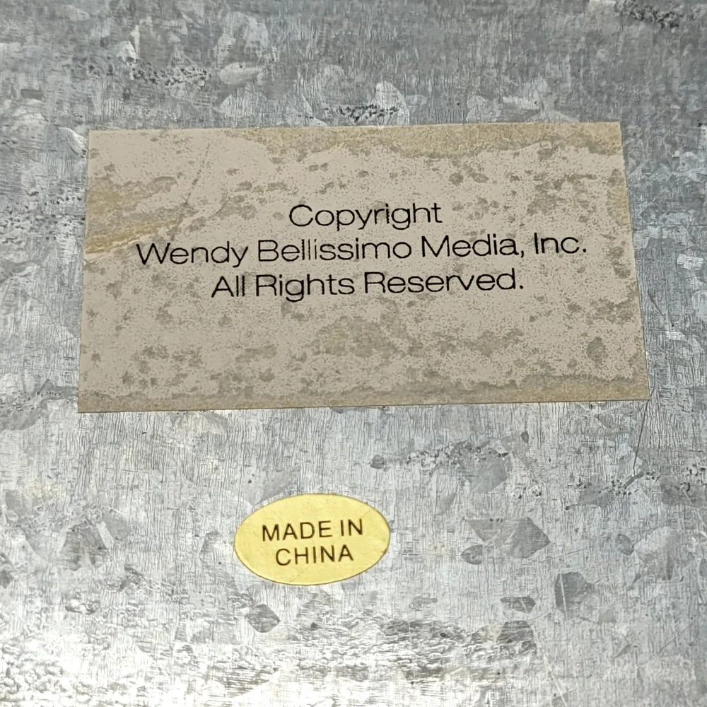DECORATIVE METAL SIGN 